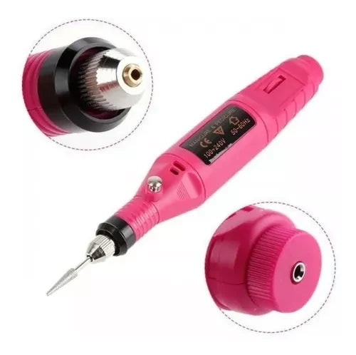 Kit Pulidor De Uñas Eléctrico Manicure P