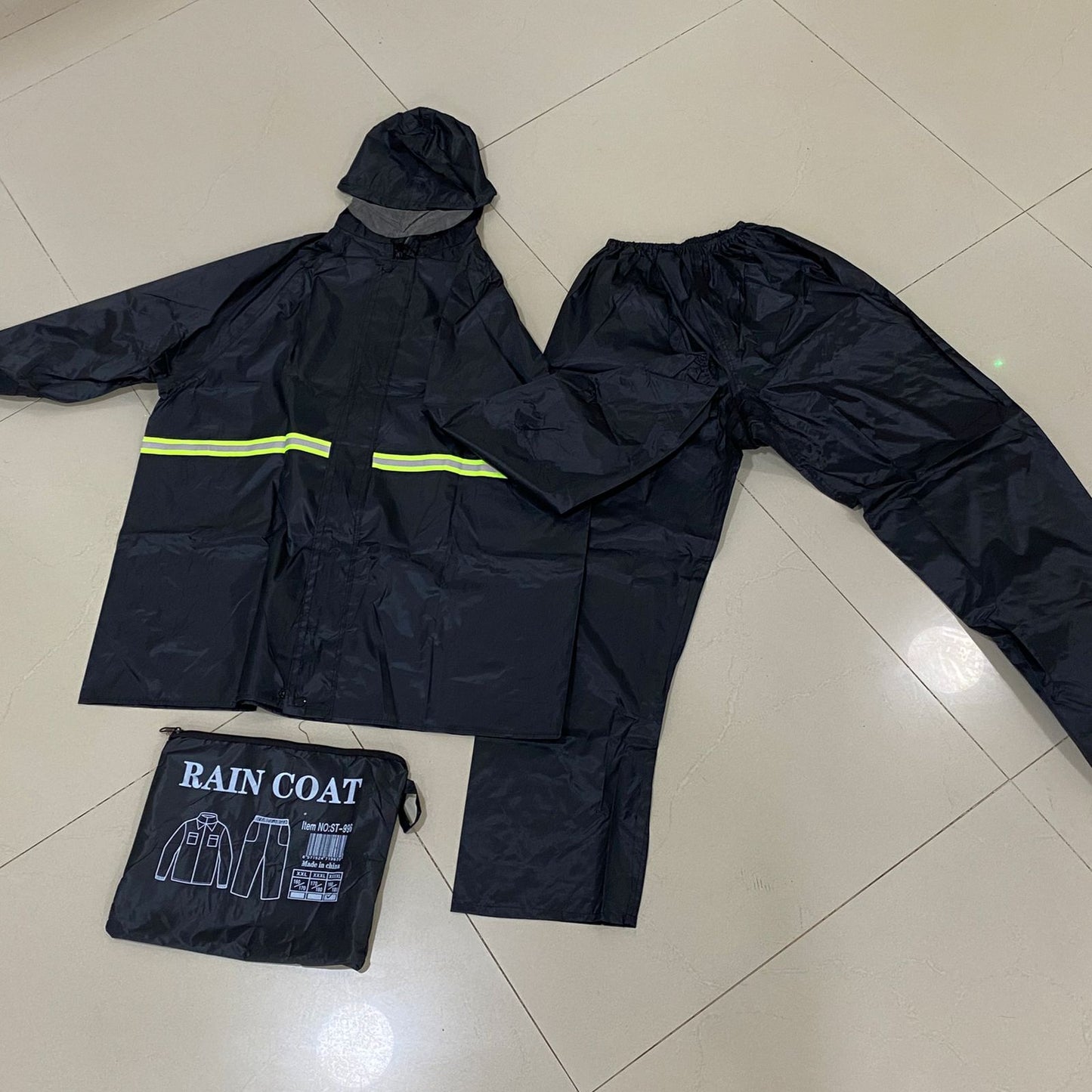 Traje Impermeable 2 Piezas Con Reflectiv