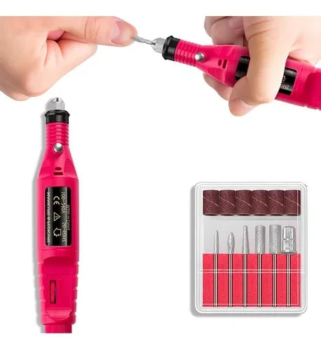 Kit Pulidor De Uñas Eléctrico Manicure P